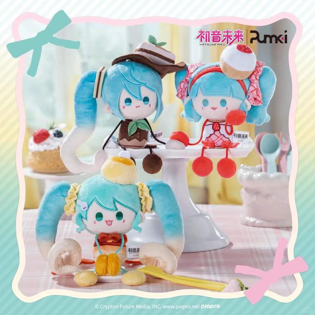 Hatsune Miku Mini Plush Blind Box 8 cm - 1 Unidade Aleatória